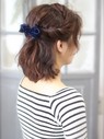 簡単ねじりアレンジ